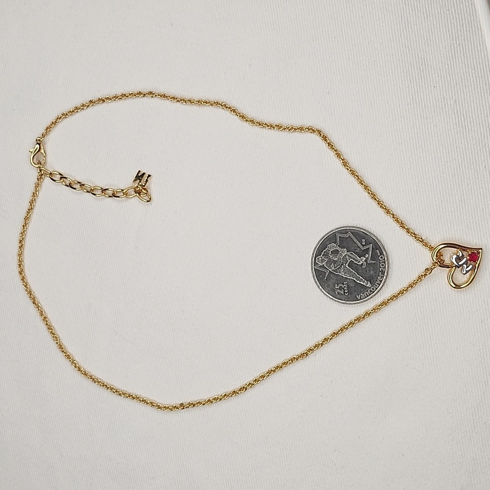 Nina Ricci necklace 18k gold tone
